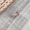 Anillo Infinito Gold - Acero Dorado Z14