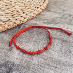 Pulsera 7 Nudos Protector Hilo Grueso C