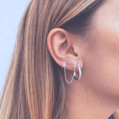 Aros Laichu Shine - Plata 925 C22.H - comprar online