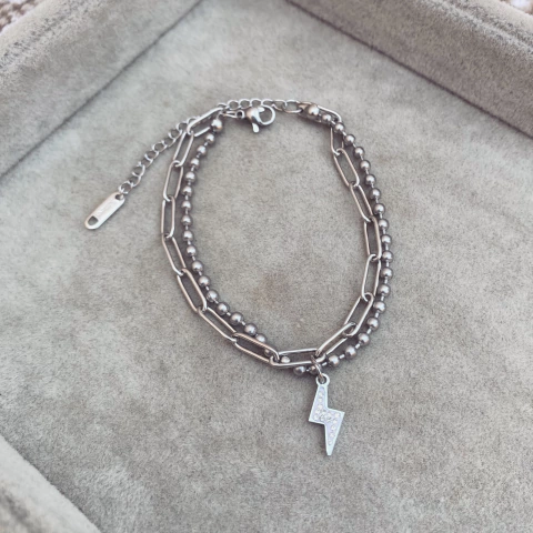 Pulsera Doble Rockilat - Acero quirúrgico - G1