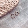 Aros Fusim Gold - Acero dorado Y2