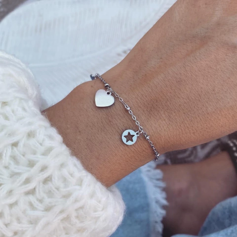 Pulsera Nahui- Acero quirúrgico J8 bis - comprar online