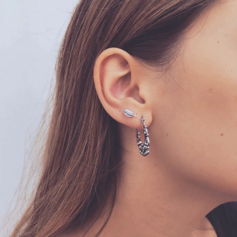 Aros otoñito - Plata 925 V12.D - comprar online