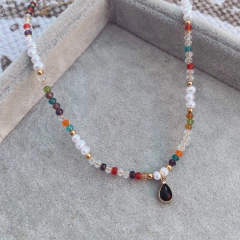 Collar Mixcol Gold - Acero Dorado W8