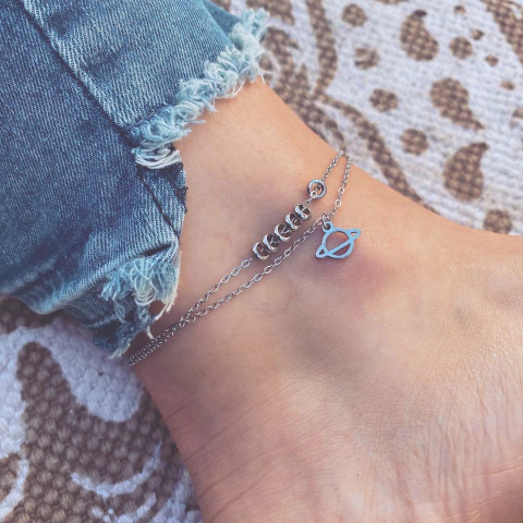 Tobillera Doble Chaisaturno - Acero quirúrgico W3