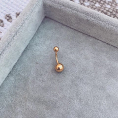 Pupo Basic Gold - Acero Dorado C22.K en internet