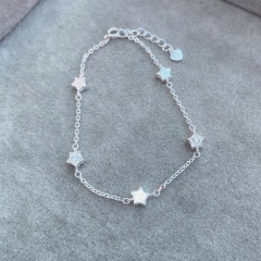 Pulsera Mix Estrellitas - Plata 925 W3 en internet