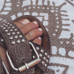 Media falange/Pie Cruzado - Plata 925 M31.H - comprar online