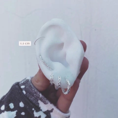 Aro Twist Barrita - Plata 925 W11 - tienda online