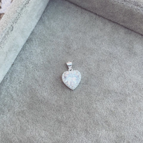Dije Heart Pretty - Plata 925 C3.F