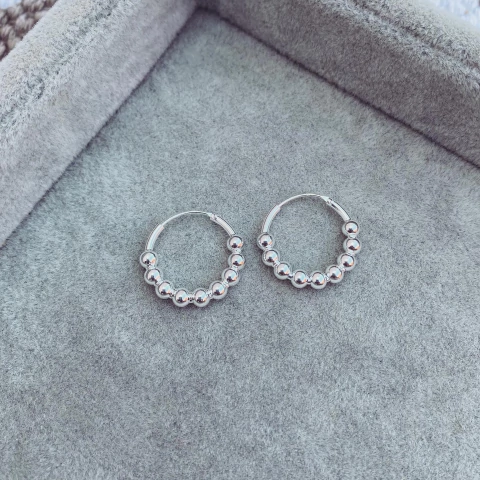 Aros Mega Silkut - Plata 925 i9