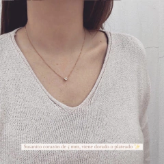 Collar Susanito Corazòn - Acero quirúrgico V0 en internet