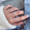 Anillo Mini Destello - Plata 925 E16