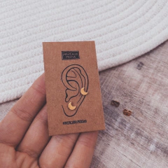 Aros Noite Gold - Acero dorado E17.J en internet