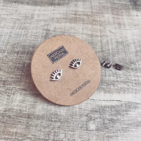 Aros Ojitos caladitos - Acero quirúrgico C20.I