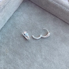 Aros Clack Bicha Ojito - Plata 925 A17.V en internet