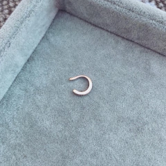 Mega Cuff July Rose - Plata 925 Bañada en rose C24.E - comprar online