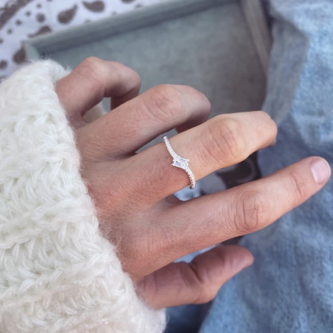 Anillo DoisRec - Plata 925 E3