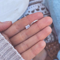 Aro Clack Cuaqui Shine - Plata 925 C21.H - comprar online