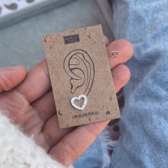 Aro Corazón Pundots - Plata 925 Y21.M - Tienda Mercado Persa