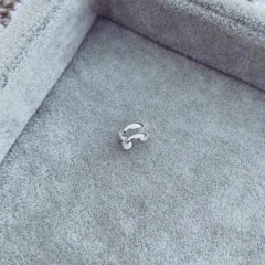 Ear cuff Duo - Plata 925 A15.Y