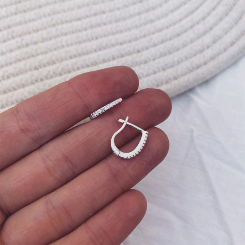 Aros clack Feuju - Plata 925 C4.D