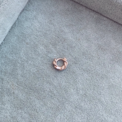 Aro Clack Naitu Rose - Plata 925 Bañada en rose X9.L - comprar online
