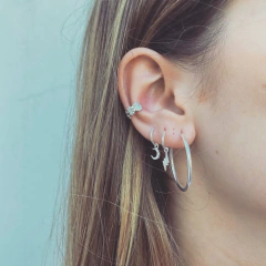 Argollita Rayil - Plata 925 C17.E en internet