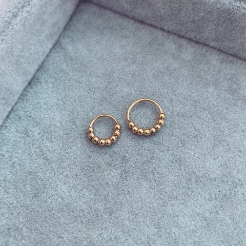 Aro Silkety Gold - Acero dorado R7 - comprar online