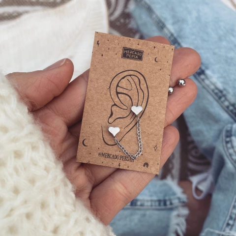 Aro Corazu Cadena - Acero quirúrgico Y21.D