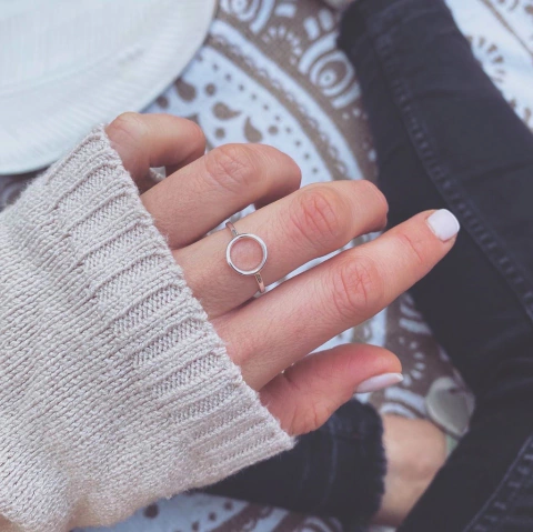 Anillo Karma - Plata 925 V22.A