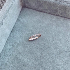 Mega Cuff Cuaq Rose - Plata 925 Bañada en rose C24.C