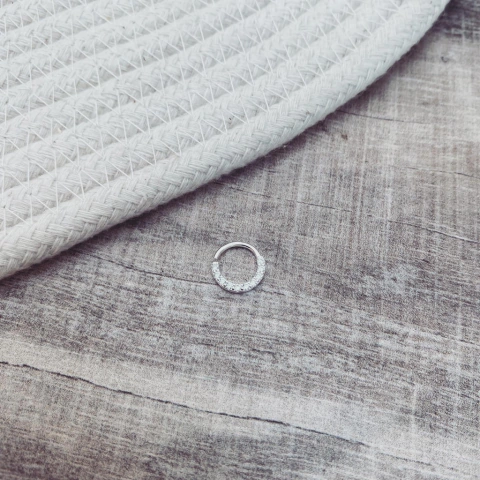 Aro Chume Shine - Plata 925 C18.B