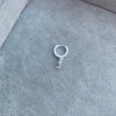 Argollita Goticy - Plata 925 C23.D - Tienda Mercado Persa