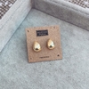 Aros Gota Chufi Gold - Plata 925 bañada en oro M30.B