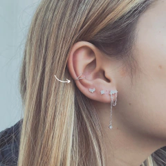 Cuff Cruzadito - Plata 925 C16.C