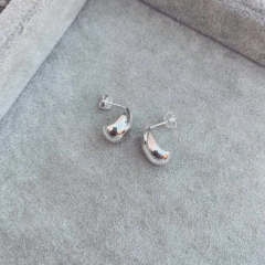 Aros Gota Chufi - Plata 925 A3 en internet