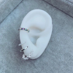 Aros Clack Cadena- Plata 925 A12.M - comprar online