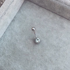 Piercing pupo strass basic - Acero quirúrgico C1.E