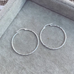 Aros Tubes - Plata 925 Y21