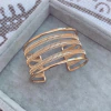 Pulsera Lines Text Gold - Fantasia AA