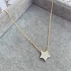 Collar Star Shine Gold - Plata 925 bañada en oro W13