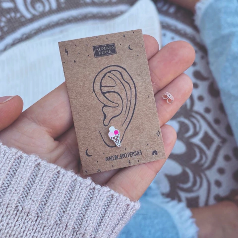 Aro Helado Color - Plata 925 W12.B - comprar online