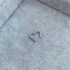 Aro Cierra Facil Corazón - Acero quirúrgico W18.F - comprar online