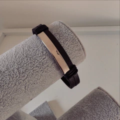 Pulsera Diesel Glorius - Acero quirúrgico + Cuero L12 - Tienda Mercado Persa