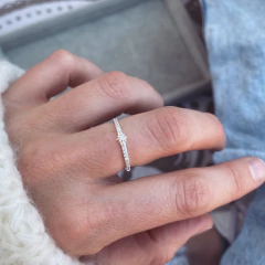 Anillo Mini Destello - Plata 925 E16 - comprar online