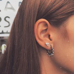 Aro miniatura varíete - Plata 925 V4 A/B - comprar online