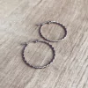 Aros Twisty finos - Acero quirúrgico A