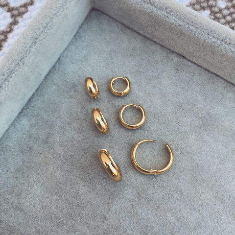 Aros Clack Clairke Gold - Acero dorado - L9 bis en internet