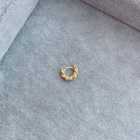 Aro Naitu Gold - Plata 925 Bañada en Oro A19.A - comprar online